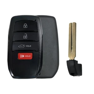 2023 2024 Toyota Corolla Smart Key Fob 4 Botones FCC# HYQ14FBW - RC-TOYOTA-134C