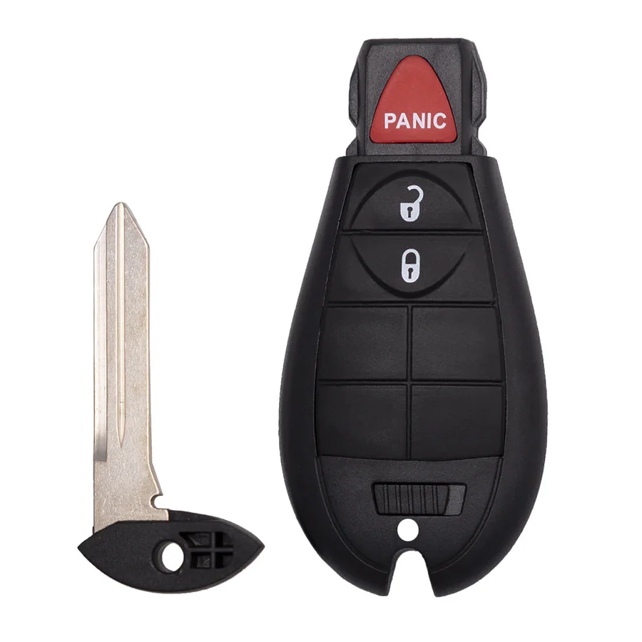 2008-2017 Chrysler Dodge Jeep VW / 3-Button Fobik Key RK-CHY-FBK-3