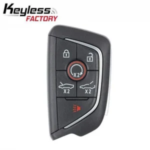 Chevrolet Corvette C8 2020-2022 / Llave Inteligente de 6 Botones / PN: 13536982 / YG0G20TB1 / (POSVENTA) RSK-GM-C82