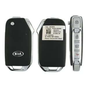 2019 - 2021 Kia Forte Flip Key Fob 4B FCC# CQOTD00660 BD(4BT) RC-KIA-55N