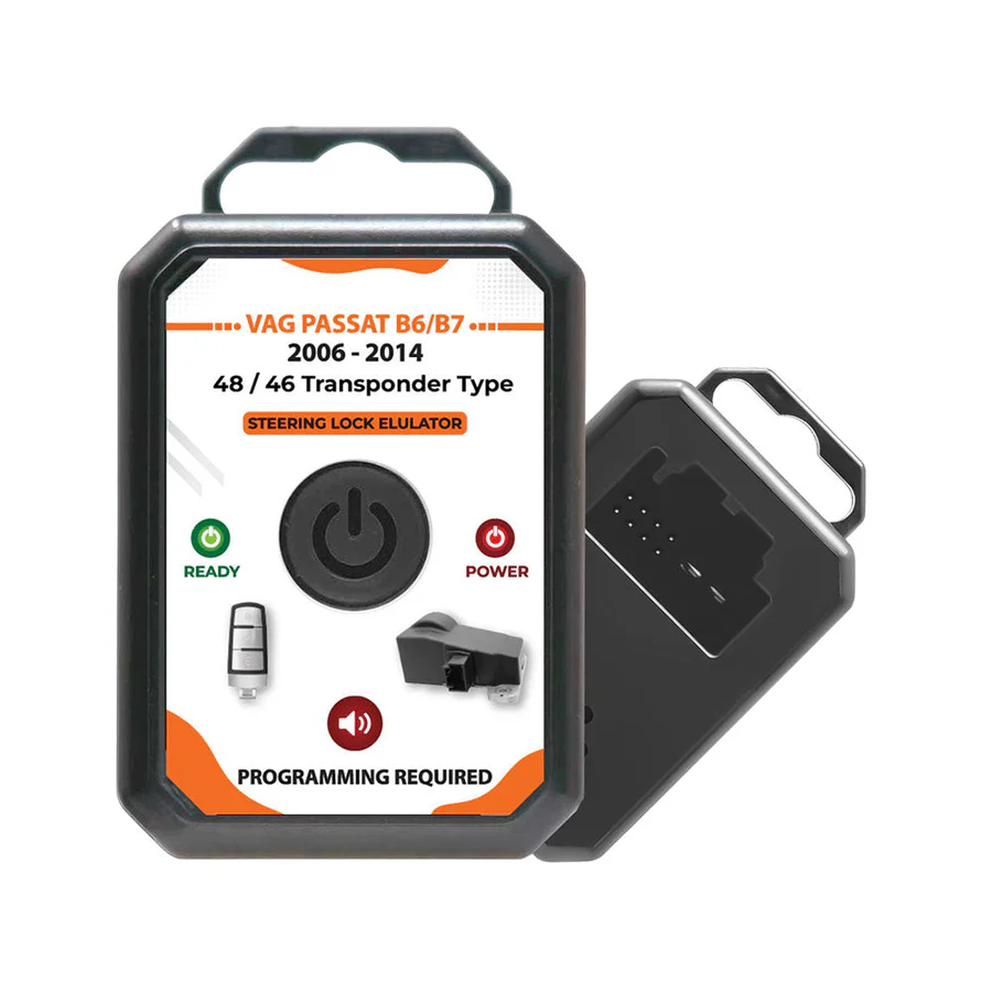 Emulador MK3 Volkswagen VW B6 / B7 Passat para emulador de bloqueo de dirección tipo transpondedor 48 / 46 con sonido de bloqueo