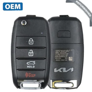 2022-2023 Kia Rio / Llave de 4 botones / Número de matrícula: 95430-H9850 / NYOSYEC4TX1611 (Reacondicionado OEM)