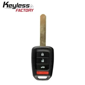 Honda Accord Civic 2016-2020 / Llave de cabeza con mando a distancia de 4 botones / MLBHLIK6-1TA (G Chip) (POSVENTA) RK-HON-1TA-4