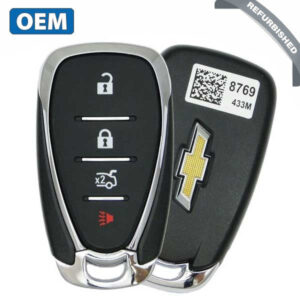 2021-2022 Chevrolet / Llave Inteligente de 4 Botones / PN: 13522890 / HYQ4ES (reacondicionado OEM)